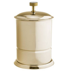 Ведро мусорное напольное Boheme Royal Cristal золото 10927-G