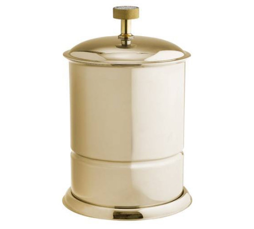 Ведро мусорное напольное Boheme Royal Cristal золото 10927-G
