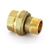 Разъемное соединение НВ Uni-Fitt 3/4 прямое с плоской прокладкой 656G3000