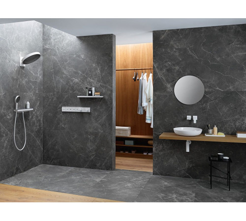 Ручной душ Hansgrohe Rainfinity 130 мм 3jet белый матовый 26864700