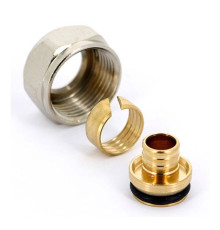 Соединитель обжимной Uni-Fitt 16x2.2 мм - 3/4 EK для полиэтиленовых труб 682N1634