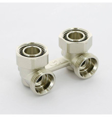 Узел радиаторный угловой Uni-Fitt для двухтрубных систем НВ 3/4 EK x 3/4 EK 193N3300