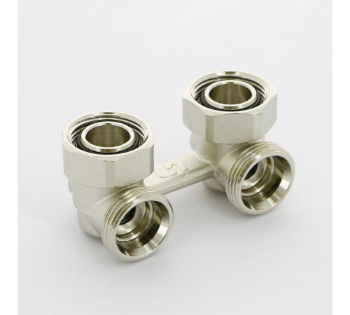 Узел радиаторный угловой Uni-Fitt для двухтрубных систем НВ 3/4 EK x 3/4 EK 193N3300