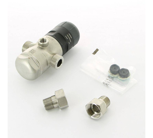 Редуктор давления BWT D1 Inox 1/2 1.5-7 бар PN25 для горячей воды 125300295