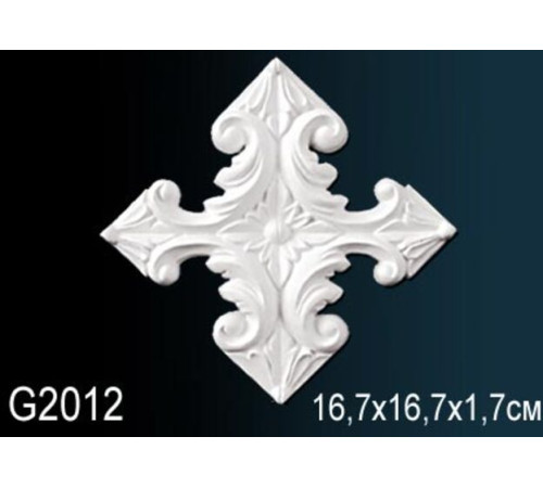 Декоративный элемент Perfect G2012 из полиуретана G2012