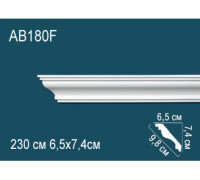 Карниз потолочный Perfect AB180F гибкий полиуретановый 250x250x2000 мм AB180F