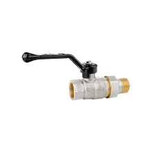 Кран шаровой латунный LD Pride 47.25.В-ГШ.Р Ду 25 Ру 40 вн-американка рычаг 47.25.В-ГШ.Р