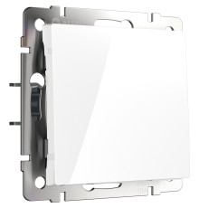 Выключатель одноклавишный проходной (белый) W1112001
