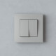 W0012917/ Рамка на 1 пост Slab (дымчатый софт) W0012917