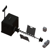 Комплект золоудаления ZOTA Stahanov 135 боковой 0.37 кВт 380 В ящик 125 л ASV4932121135