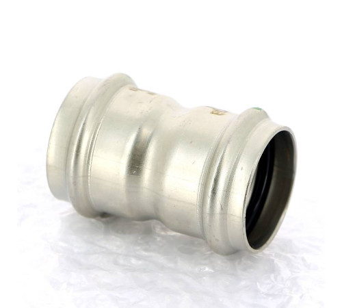 Муфта пресс Viega Sanpress Inox 35 мм нержавеющая сталь 436193