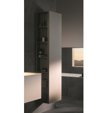 Шкаф-пенал Keuco Plan 300х480х1750 мм петли справа инокс/петроль 32931 290002