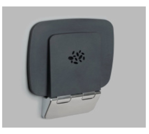 Сиденье для душа откидное Provex SERIE 300 хром/темно-серый 3020 SD 05 PM