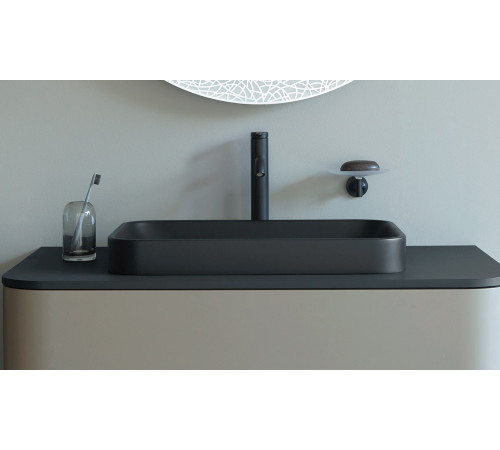 Мыльница подвесная Duravit Starck T черный матовый 0099334600