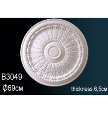 Розетка потолочная Perfect B3049 полиуретановая 490 мм B3049