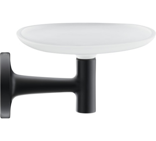 Мыльница подвесная Duravit Starck T черный матовый 0099334600