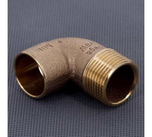 Угол 90° бронзовый Viega пайка-НР 28х1 149970