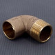 Угол 90° бронзовый Viega пайка-НР 28х1 149970