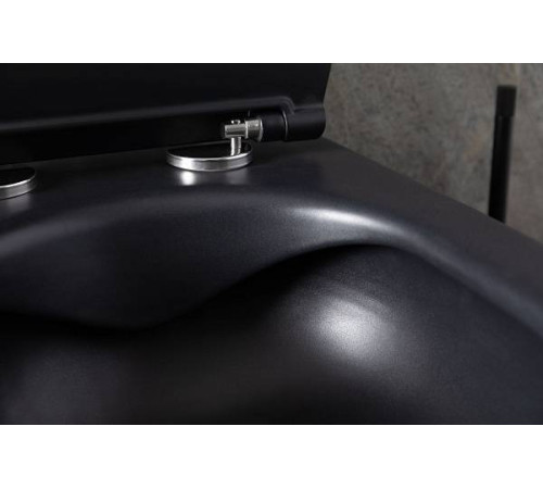 Чаша подвесного унитаза Allen Brau Reality черный 4.32006.31