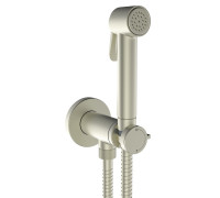 Гигиенический душ со смесителем Bossini Paloma Brass шлифованный никель E37005B.094
