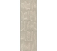 Плитка настенная Kerama Marazzi Безана бежевая структура обрезная 25х75 см 12153R