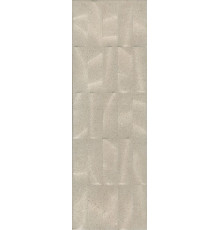 Плитка настенная Kerama Marazzi Безана бежевая структура обрезная 25х75 см 12153R