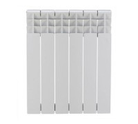 Радиатор биметаллический Kromwell Neo Bm Fly 500 6 секций боковое подключение Kromwell.Neo.Bm.Fly.500/06k RAL 9016