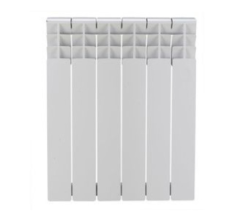 Радиатор биметаллический Kromwell Neo Bm Fly 500 6 секций боковое подключение Kromwell.Neo.Bm.Fly.500/06k RAL 9016