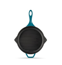 Сковорода-гриль чугунная Hosseven HS Y GTV 28 BLUE 28 см А758028