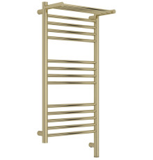 Полотенцесушитель электрический Сунержа Богема 3.1 с 1 полкой 40х80 см правое подключение шампань глянец 020-6007-8040