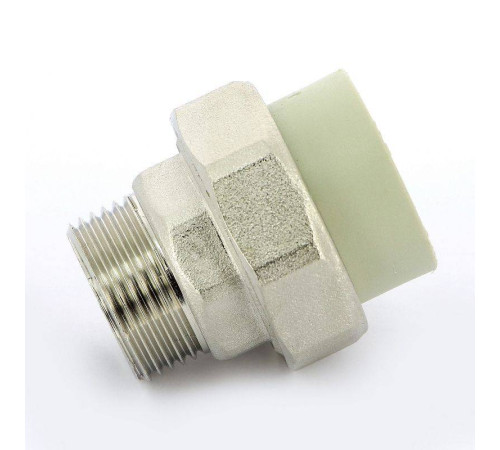 Муфта полипропиленовая FV-Plast разъемная с наружной резьбой 32x1 237032