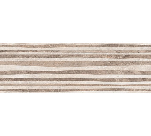 Плитка настенная Laparet Polaris серая рельефная 17-10-06-493 20х60 см 00-00-5-17-10-06-493