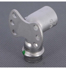 Водорозетка пресс Viega Sanpress Inox из нержавеющей стали 18х1/2 ВР 437251