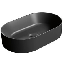 Раковина накладная GSI KUBE X 600х370х130 мм Ardesia 9458PVC26