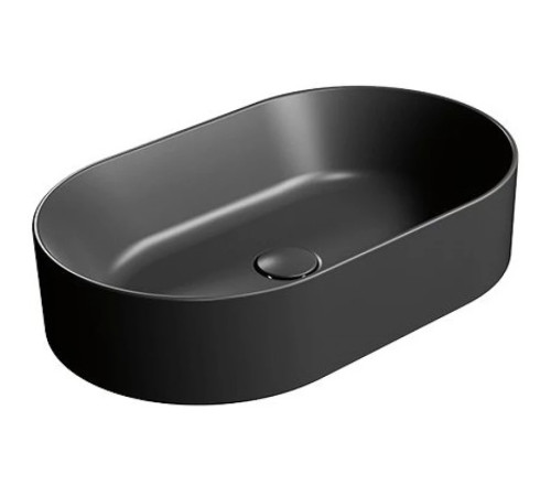 Раковина накладная GSI KUBE X 600х370х130 мм Ardesia 9458PVC26