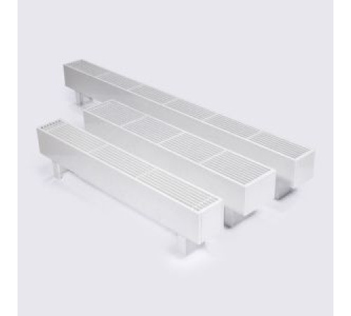 Конвектор напольный Gekon Level 130x2200x230 мм RAL 9016 GLUF0.01322023/FMC/RAL9016