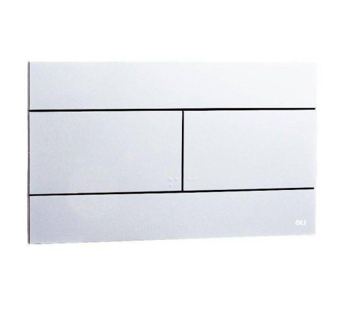 Кнопка смыва OLI Slim пластик хром 659044