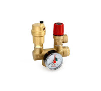 Группа безопасности котла Uni-Fitt Mini до 50 кВт 1 3 бар латунь 254G4530