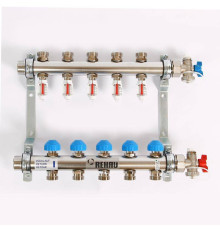 Коллекторная группа REHAU HKV-D 1 x 3/4 5 выходов 208051