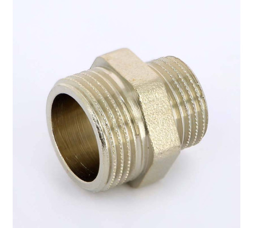 Ниппель редукционный Uni-Fitt 3/4x1/2 никелированный 600N3200