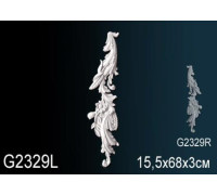 Декоративный элемент Perfect полиуретан левый G2329L