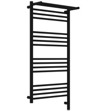 Полотенцесушитель электрический Сунержа Богема 3.1 с 1 полкой 50х100 см правый черный матовый 31-6007-1050