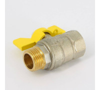 Кран шаровой для газа LD Pride 1/2 НВ полнопроходной бабочка 47.352.15