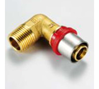 Угольник 90° пресс с наружной резьбой Tiemme 26x3/4 1650046