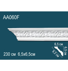 Карниз потолочный Perfect AA060F полиуретановый гибкий с рисунком AA060F