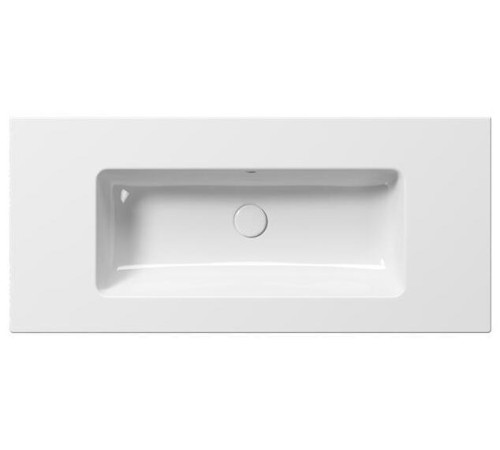 Раковина накладная/подвесная GSI Pura 1020х460 мм с отверстием под смеситель белая глянцевая 8886111