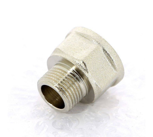 Переходник НВ никелированный Uni-Fitt 3/8 x 1/2 603N1200