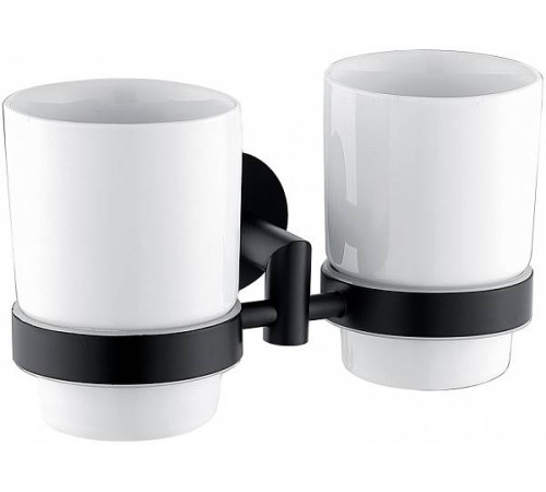 Стаканы с держателем Allen Brau Priority белый/черный 6.31003-31