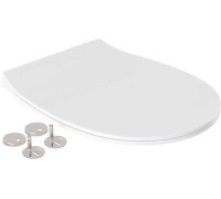 Крышка-сиденье для унитаза Allen Brau Fantasy Smartfix Soft-Close белая 4.11005.20