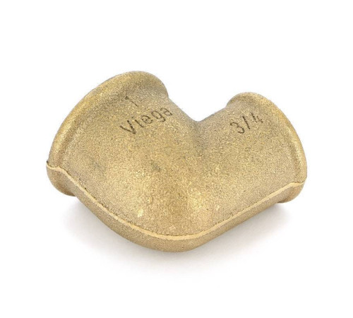 Угол 90° В-В Viega 1x3/4 бронза 320683